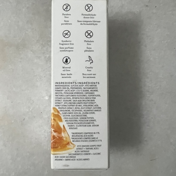 NWT Pharmacy Honey Glow 17% AHA + BHA Resurfacing Acid Serum Full Size - Picture 8 of 10